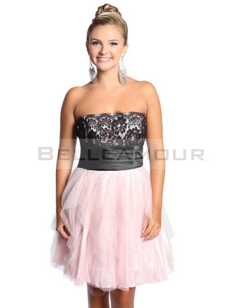 Robe de cocktail bustier pour mariage