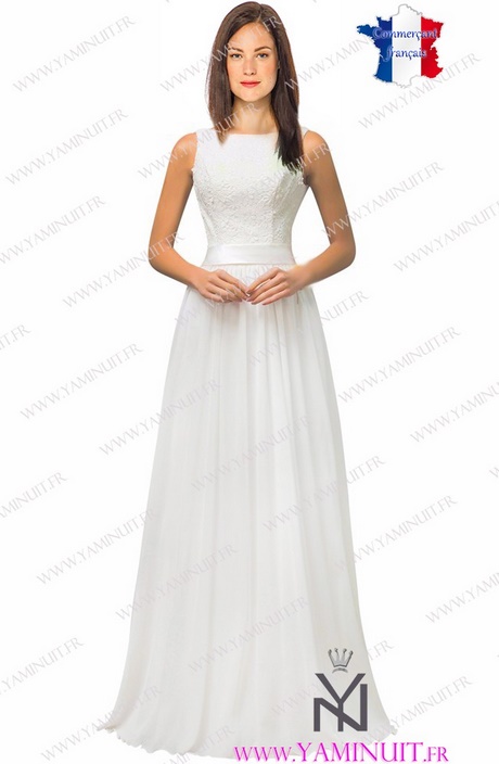 Robe de fiancaille blanche