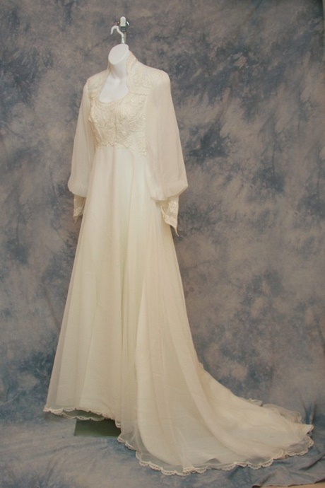 Robe de mariée année 70