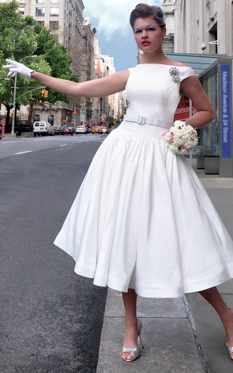 Robe de mariée des années 50