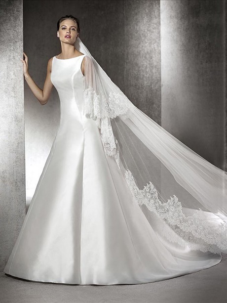 Robe de mariée satin