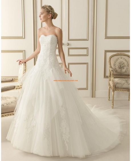 Robe de mariée tulle