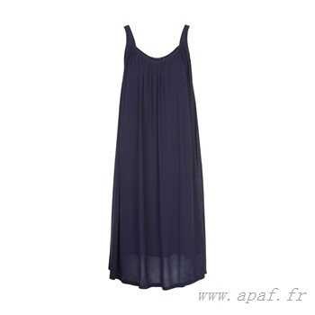 Robe fluide bleu