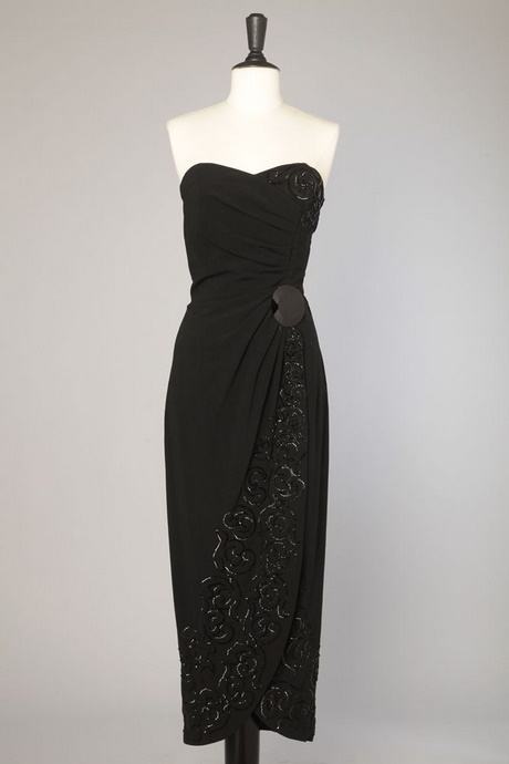 Robe fuseau noir