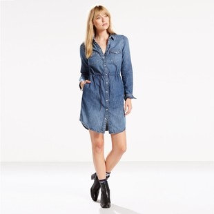 Robe jean denim