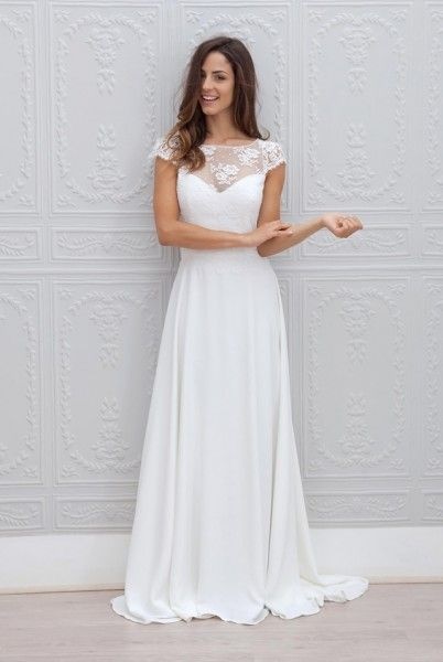 Robe mariée manche