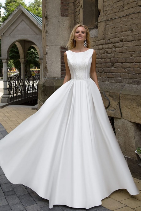 Robe mariée satin dentelle