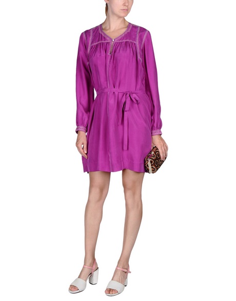 Robe mauve femme