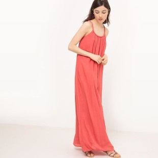 Robe orange corail