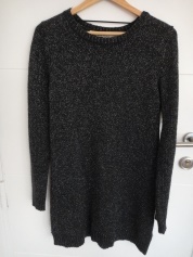 Robe pull grise