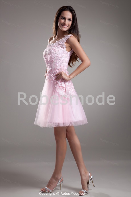 Robe rose pale ceremonie