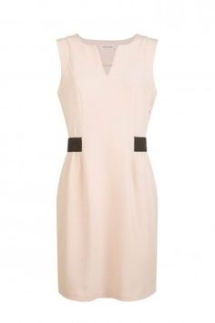 Robe rose pale et noir