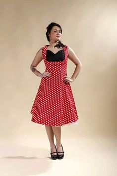 Robe rouge pin up