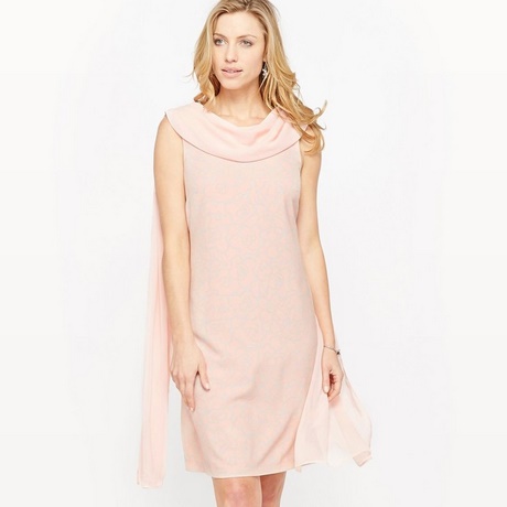 Robe soirée rose pale