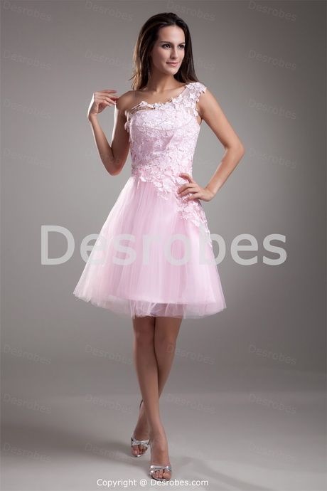 Robe temoin rose pale