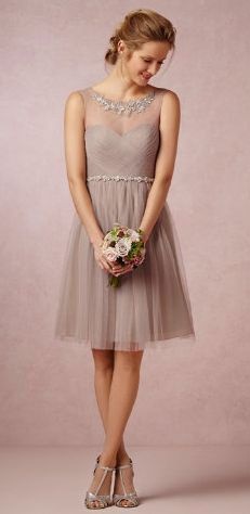 Robe témoin mariage rose