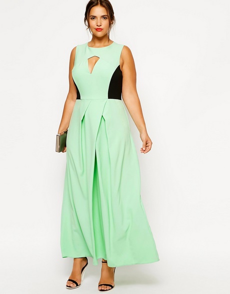 Robe verte chic