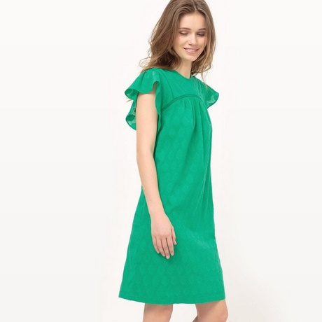 Robe verte droite