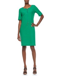 Robe verte droite