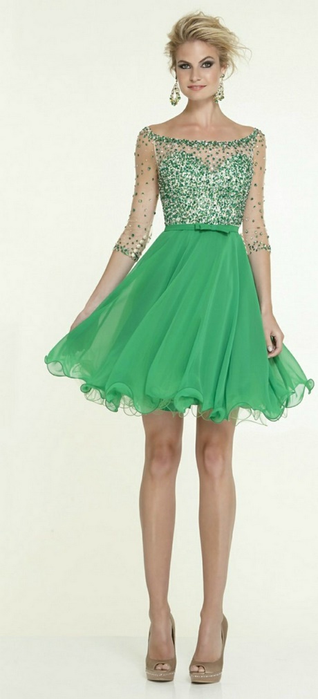 Robe verte pour mariage