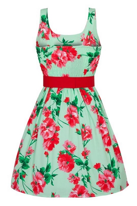 Robe vintage verte