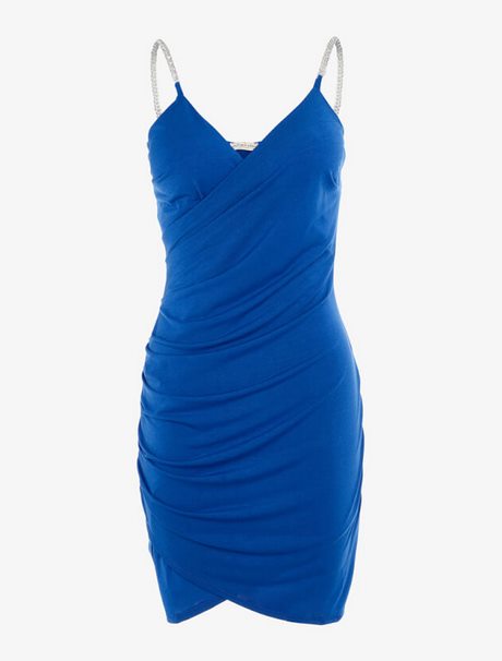 Bleu electrique robe