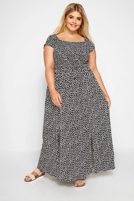 Maxi robe longue grande taille