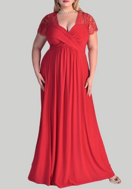 Maxi robe longue grande taille