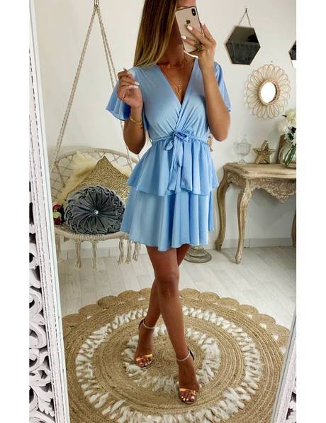 Petite robe bleue