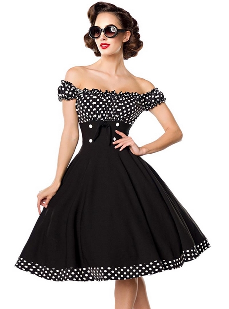 Robe année 50 à pois