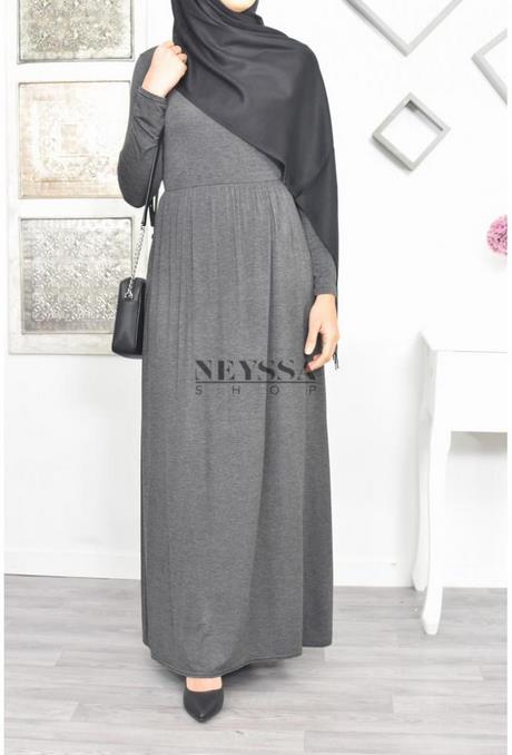 Robe basic longue