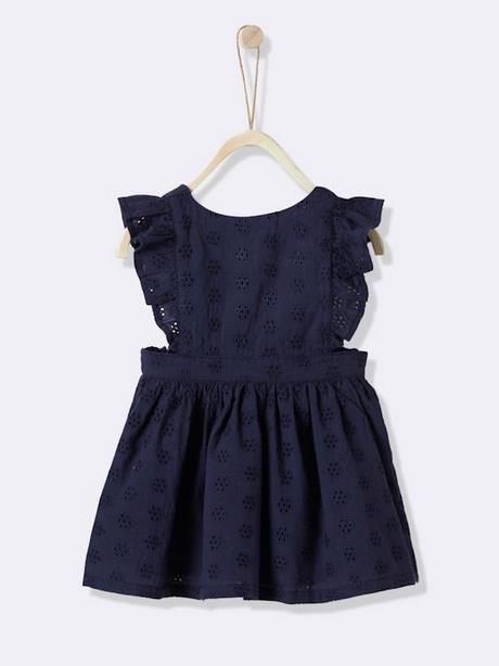 Robe bleu marine et noir