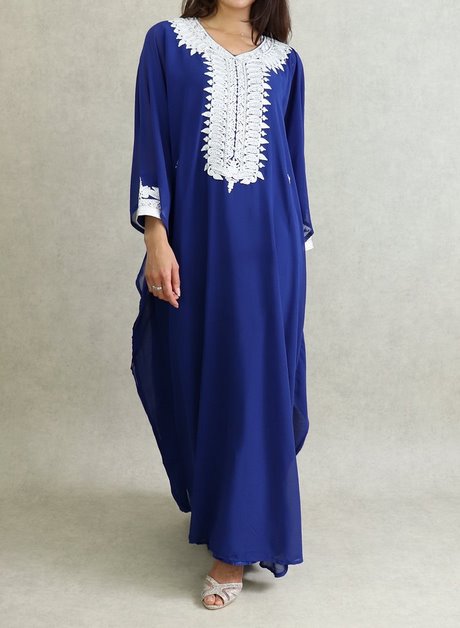 Robe bleu roi femme