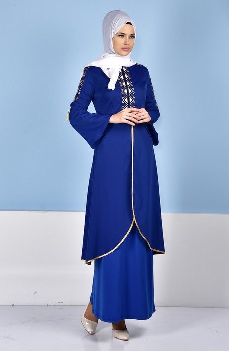 Robe bleu royal