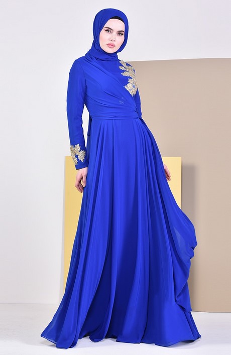 Robe bleue roi