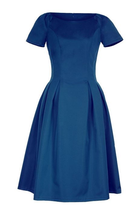 Robe chic bleu roi