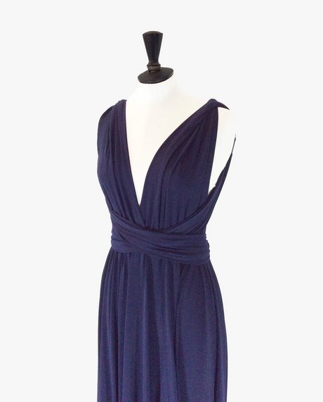 Robe de cocktail pour mariage bleu