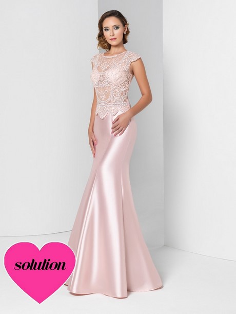 Robe de soirée pour mariage rose