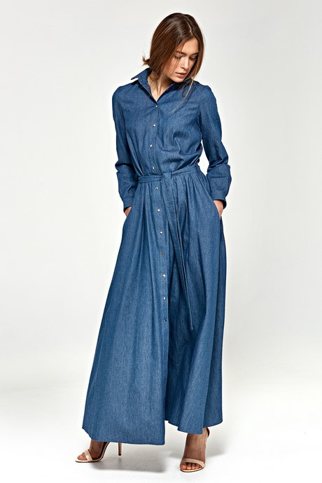 Robe maxi avec manche