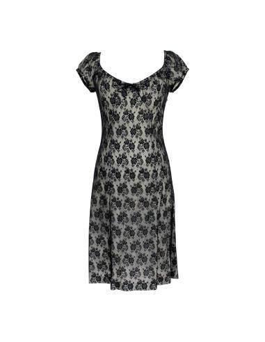 Robe noire vintage pas cher