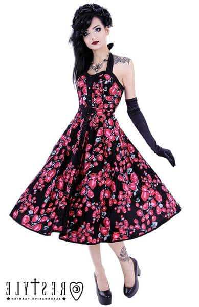 Robe pin up année 50 pas cher