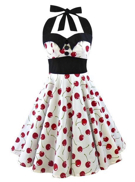 Robe pin up année 50 pas cher