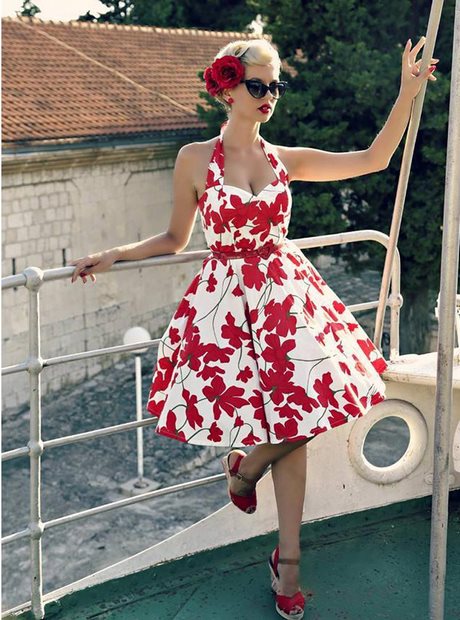 Robe retro vintage pas cher