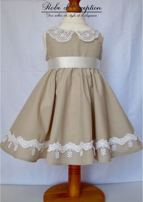 Robe vintage en dentelle