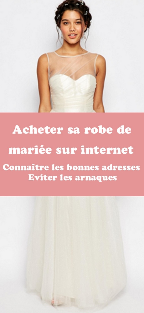 Site de vente en ligne de robe de mariée