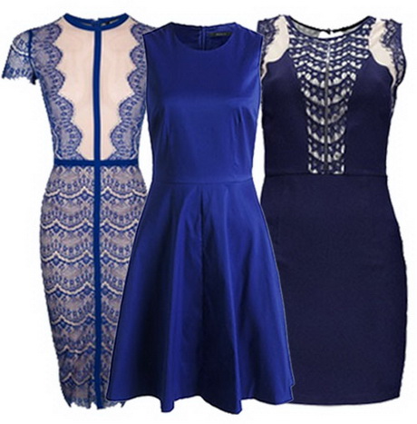 Des robes bleues