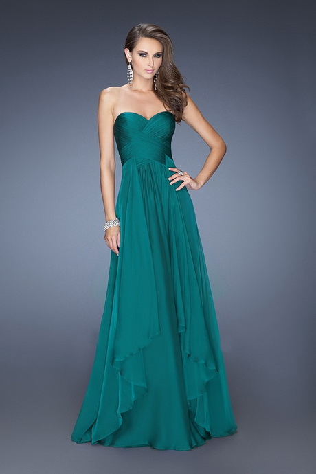 Robe cocktail vert emeraude