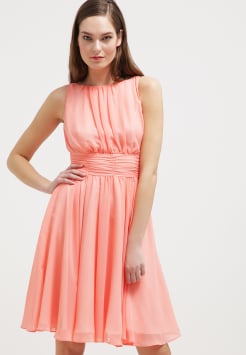 Robe femme corail