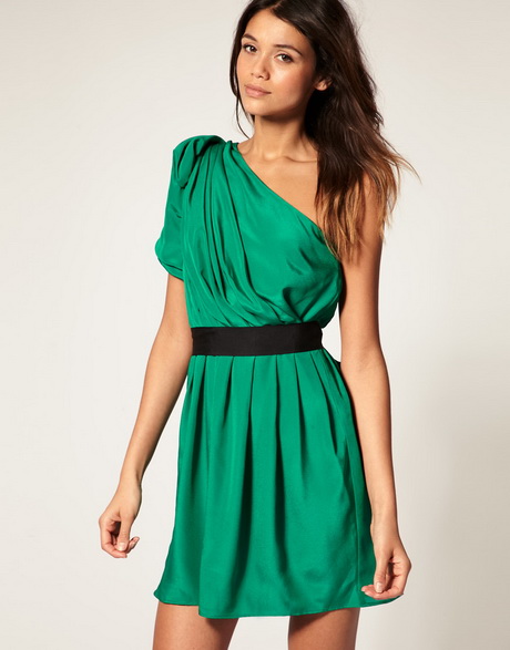 Robe fluide verte