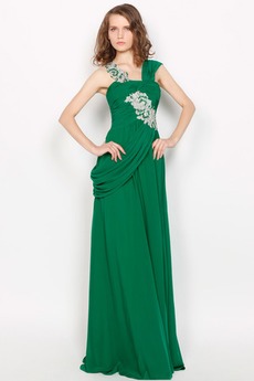 Robe soirée vert